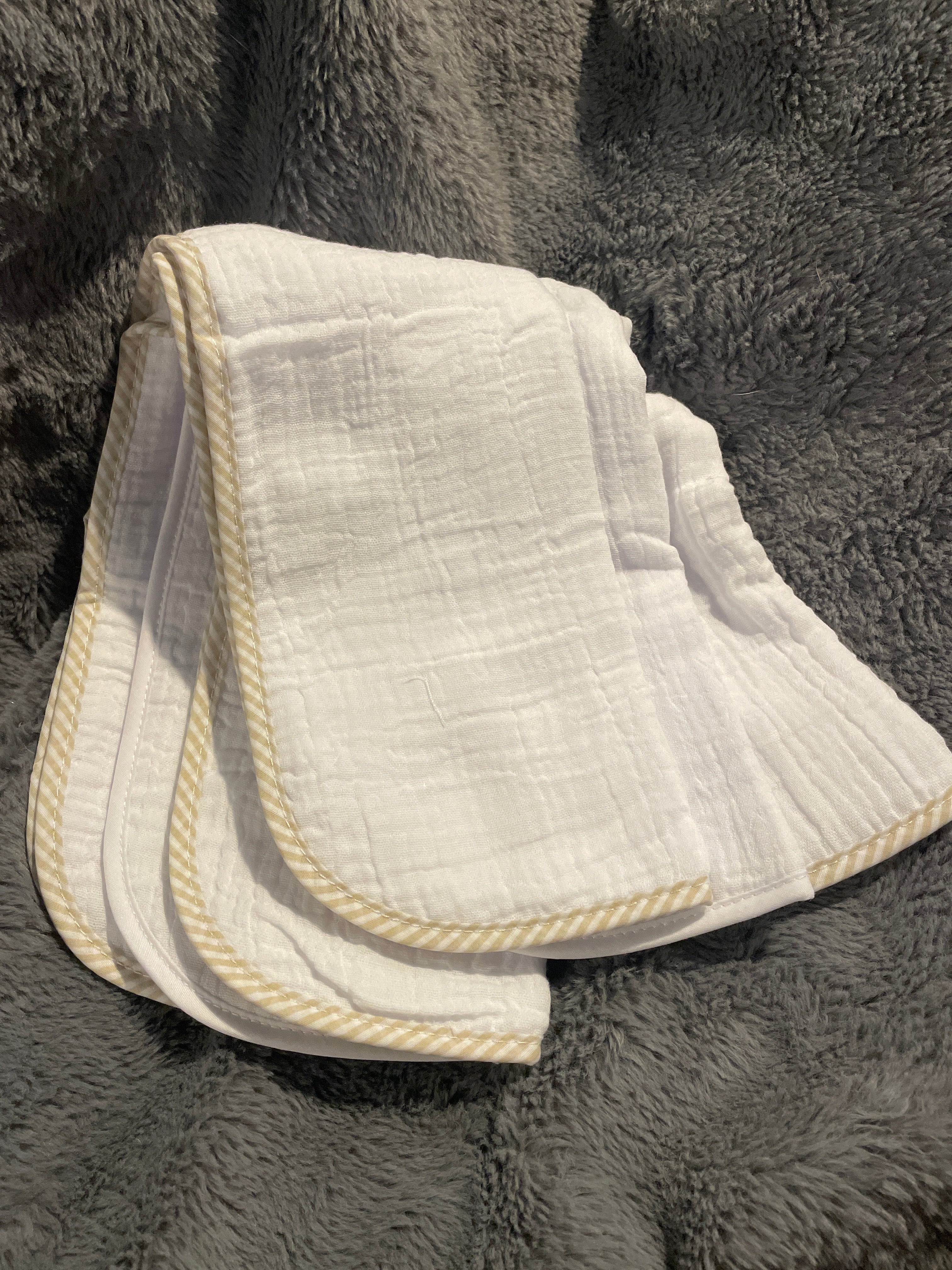 3 pack baby burp cloths